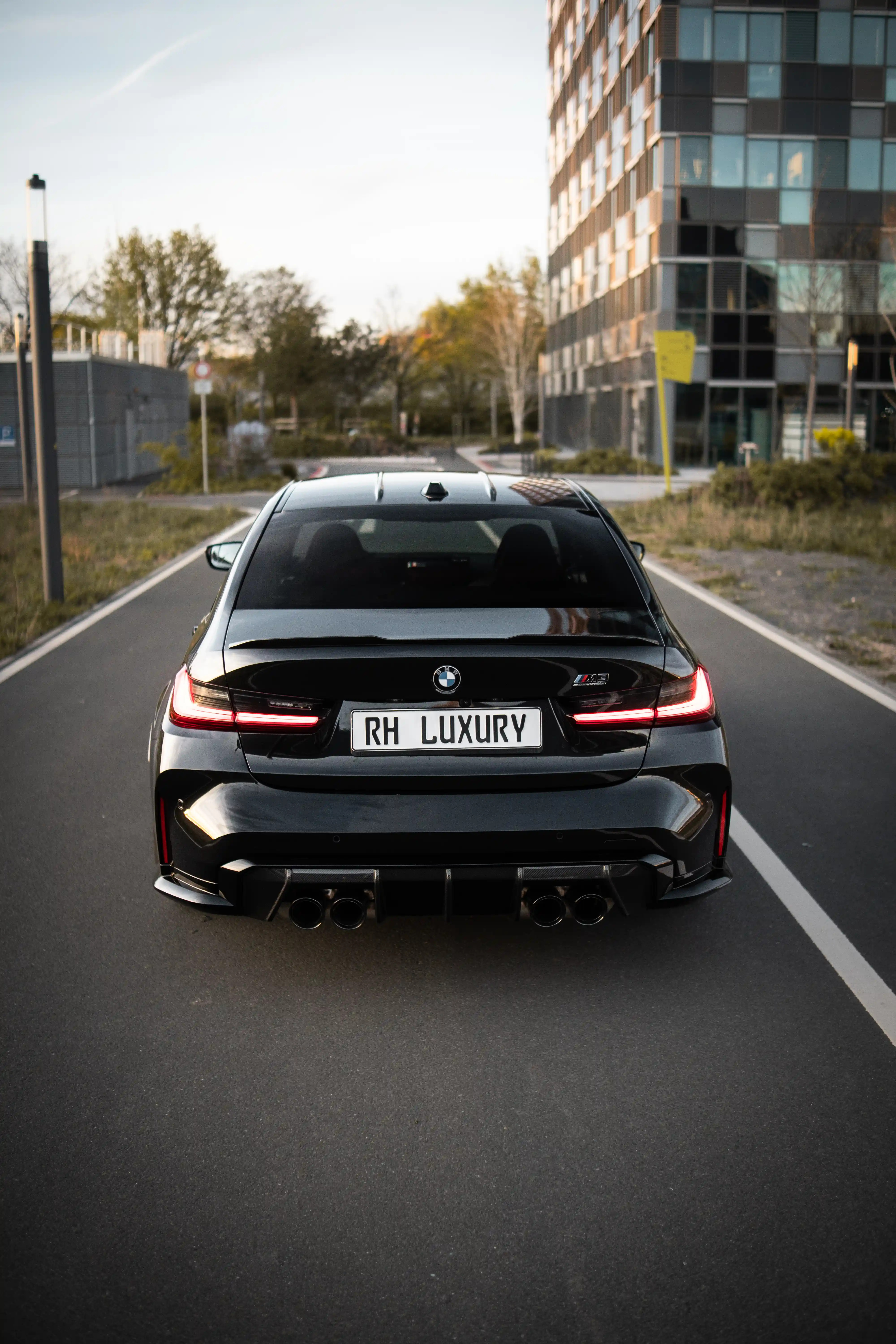 BMW M3 Competition Schwarz